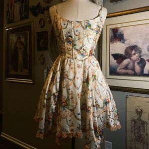 Dollskill Sugar Thrillz lush opulence corset dress size XS